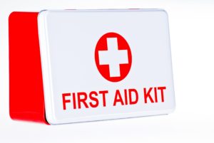 First Aid Kit, Huff Insurance, Pasadena Maryland