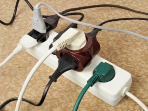 Overlaoded Power Strip causes house fires, Huff Insurance House Fire Safety