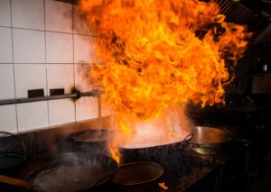 Kitchen Fire, Fire Safety, Huff Insruance, Pasadena MD