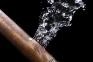 Pipe Bursting, Flooded Basement, Huff Insurance advises shutting off the water before going on vacation