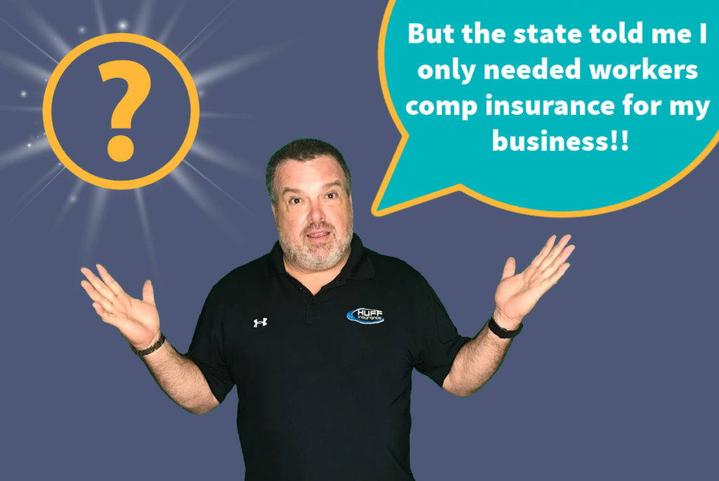 Jerry Nicklow questioning why the state only wants workers comp insurance for his license?
