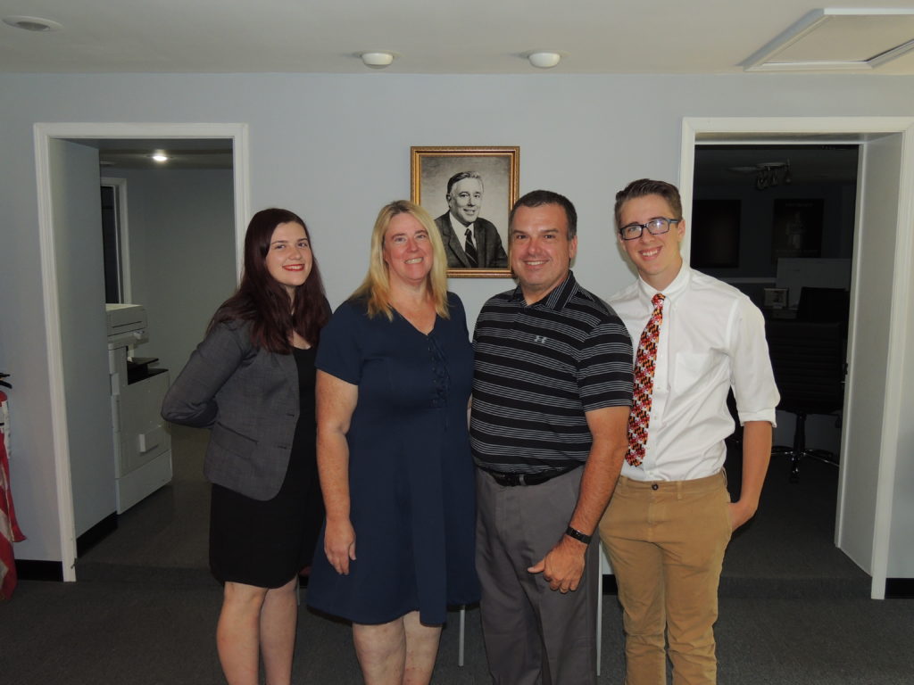Huff Insurance Family Owned - Allie Nicklow, Nancy Nicklow, Jerry Nicklow, Dalton Nicklow